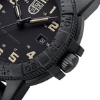 Luminox Leatherback SEA Turtle Giant Mens Watch with Black Dial and Black Strap XS.0330