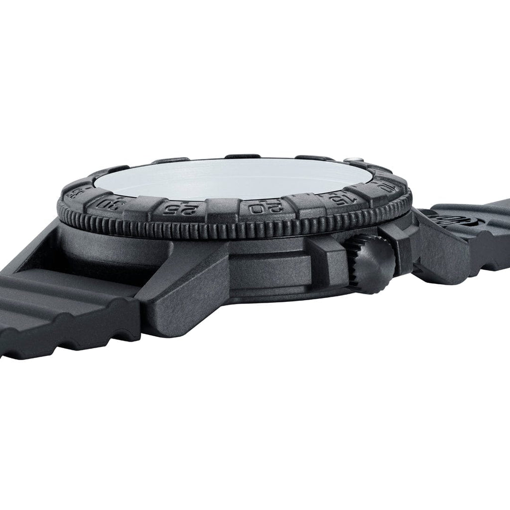 Luminox Leatherback SEA Turtle Giant Mens Watch with Black Dial and Black Strap XS.0330