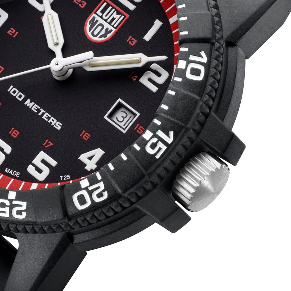 Luminox Leatherback SEA Turtle Giant Mens Watch with Black Dial and Black Strap XS.0335