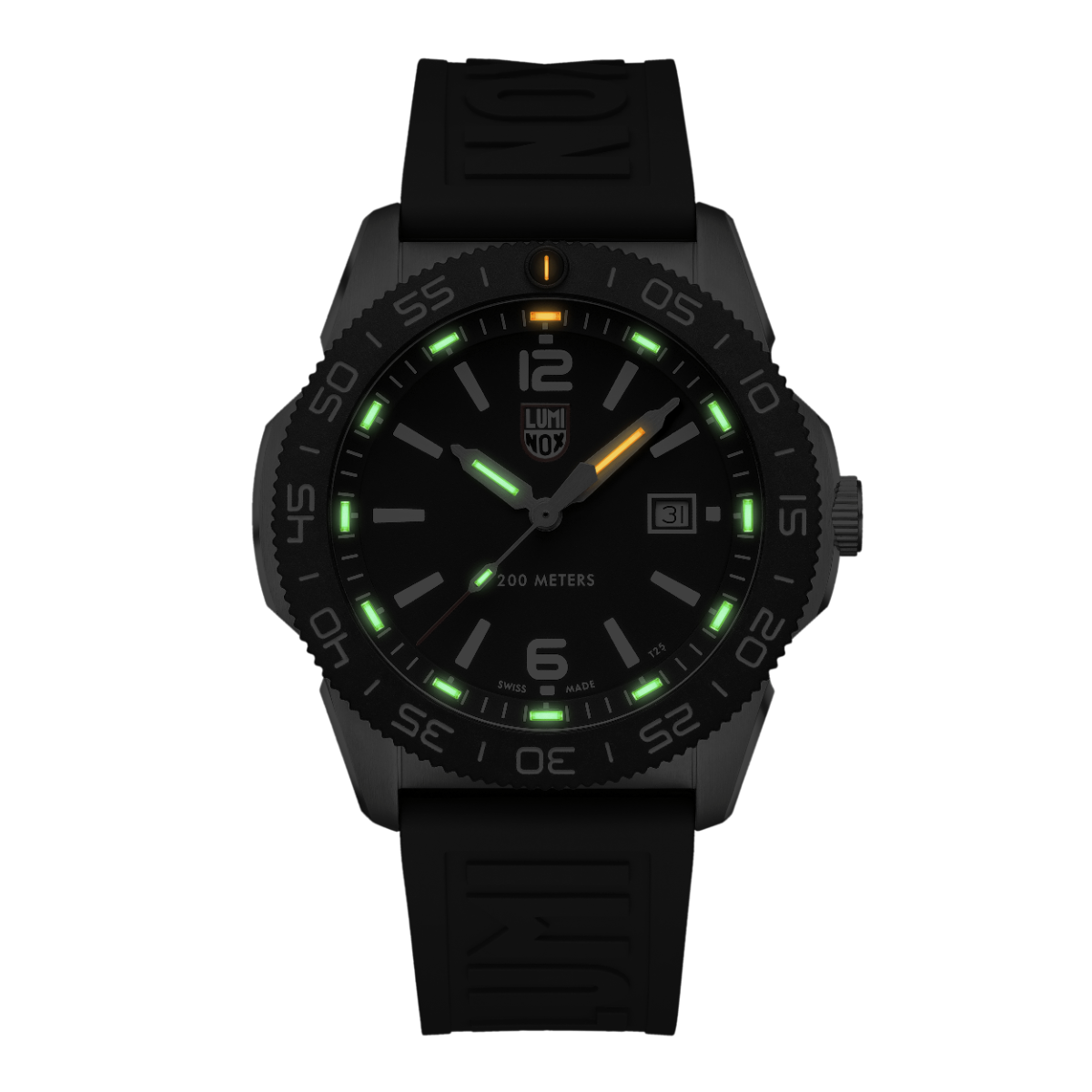 Luminox Pacific Diver Mens Watch with Black Dial and Black Strap XS.3121.1