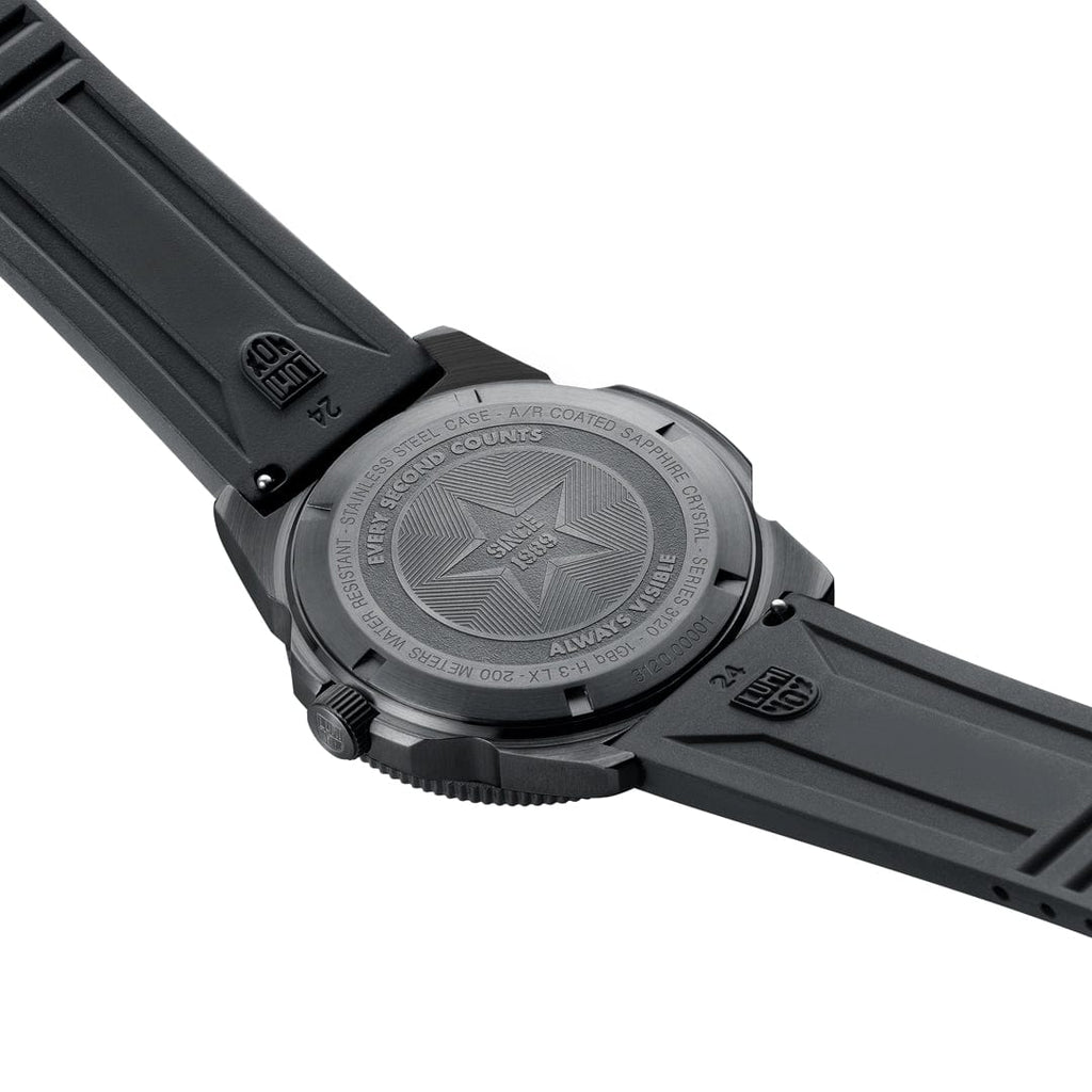 Luminox Pacific Diver Mens Watch with Green Dial and Black Strap XS.3137.B