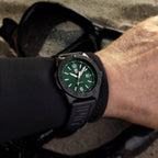 Luminox Pacific Diver Mens Watch with Green Dial and Black Strap XS.3137.B