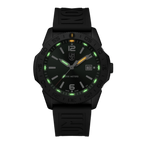 Luminox Pacific Diver Mens Watch with Green Dial and Black Strap XS.3137.B