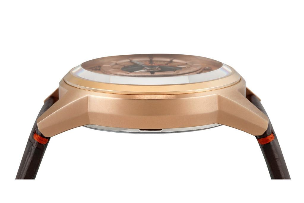 The Electricianz SteelZ The Soprano Z Mens Watch with Brown Leather Strap ZZ-A3C/03